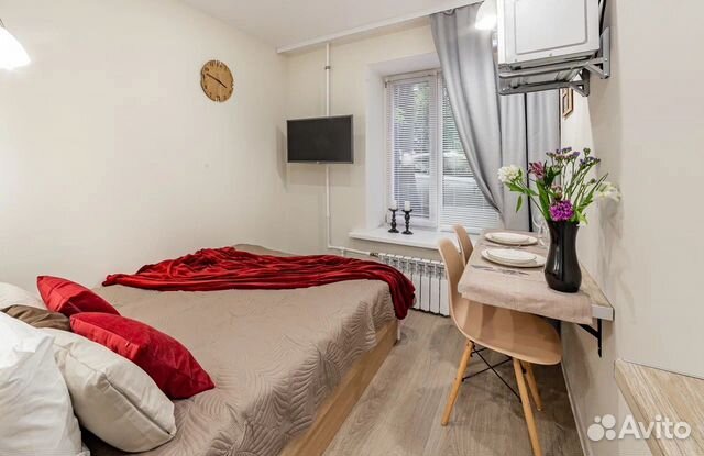 

Квартира-студия, 13,5 м², 1 кровать