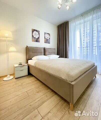 

1-к. квартира, 40 м², 2 кровати