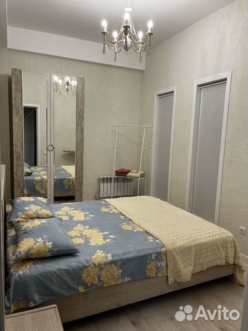 

1-к. квартира, 45 м², 2 кровати