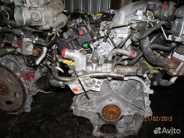 Двигатель VQ35DE 3.5л для Nissan Murano (Мурано) Двигатель VQ35DE 3.5л для Nissan Murano (Мурано)