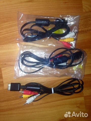 Av, Rca кабель для sony Ps1, Ps2, Ps3