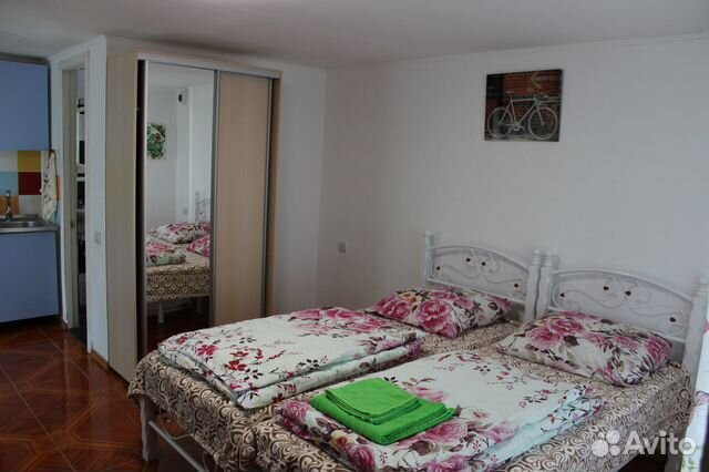 

Квартира-студия, 25 м², 2 кровати