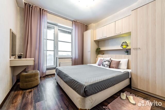 

1-к. квартира, 38 м², 1 кровать