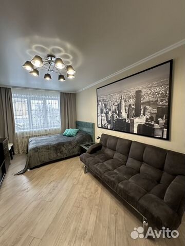 

1-к. квартира, 42 м², 2 кровати