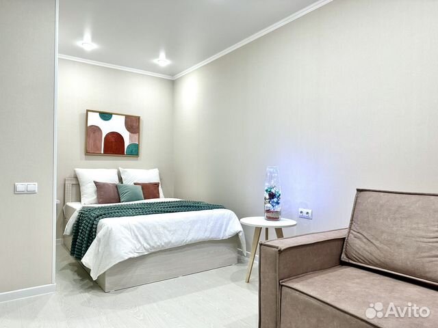 

Квартира-студия, 36 м², 2 кровати