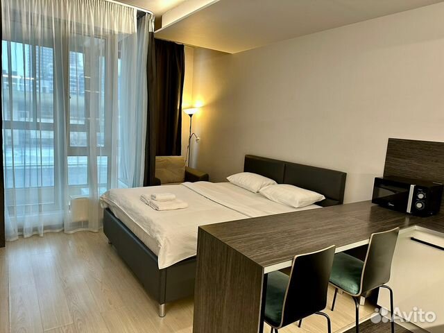 

Квартира-студия, 35 м², 1 кровать