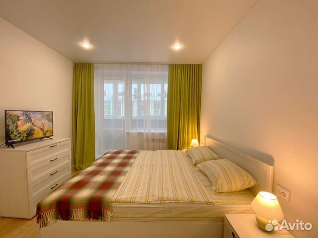 

1-к. квартира, 38 м², 2 кровати