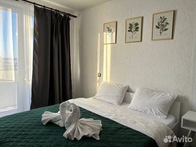 

1-к. квартира, 33,6 м², 2 кровати