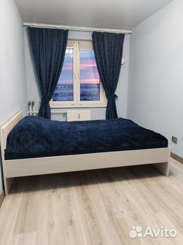 

1-к. квартира, 45 м², 2 кровати