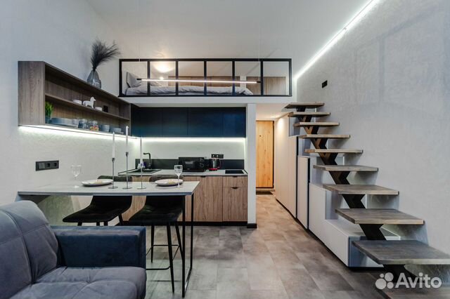 

Квартира-студия, 20 м², 2 кровати