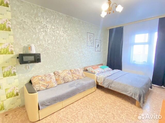 

Квартира-студия, 26 м², 2 кровати