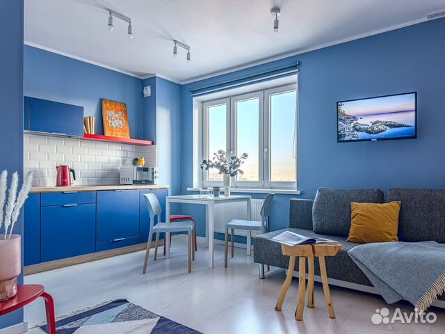 

Квартира-студия, 34 м², 3 кровати