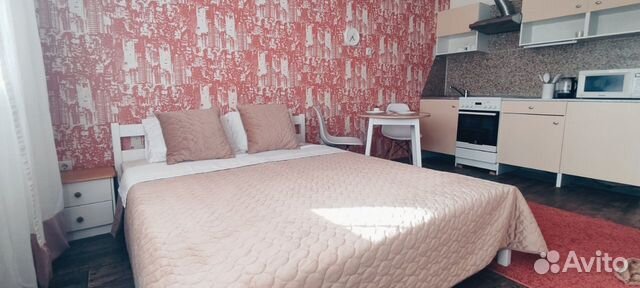 

Квартира-студия, 25 м², 2 кровати