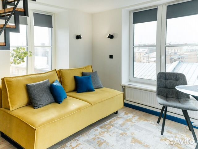 

Квартира-студия, 32 м², 2 кровати