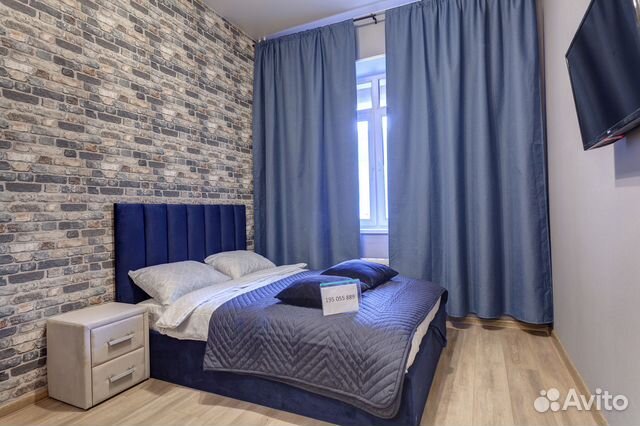 

1-к. квартира, 38 м², 2 кровати