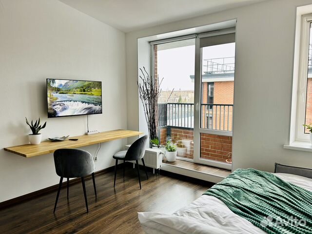 

Квартира-студия, 24 м², 1 кровать
