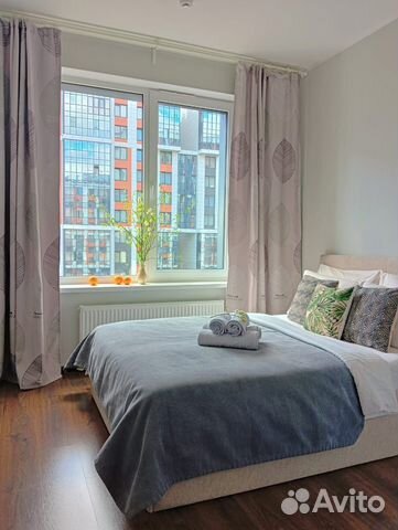 

1-к. квартира, 32 м², 2 кровати