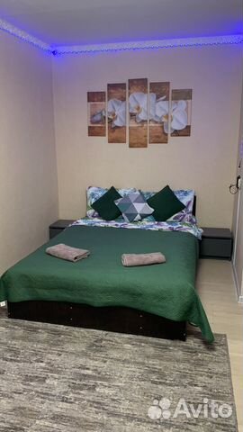 

1-к. квартира, 38 м², 2 кровати