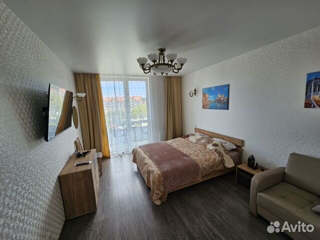 

1-к. квартира, 46 м², 2 кровати