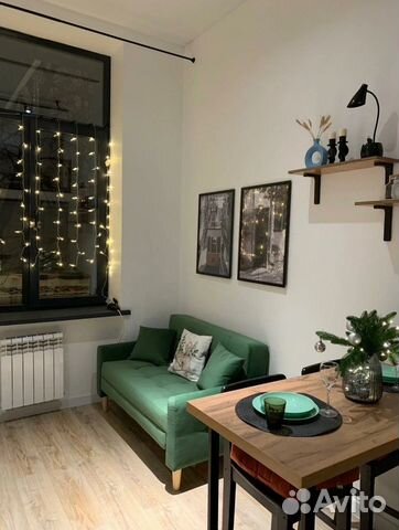 

Квартира-студия, 22 м², 2 кровати