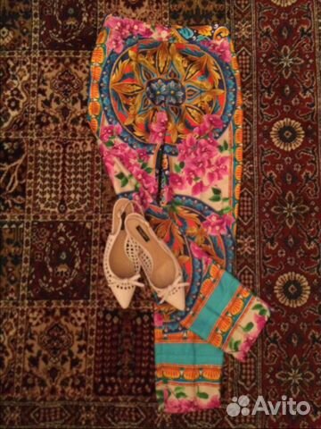 Брюки Dolce Gabbana. Шелк. Оригинал Брюки Dolce Gabbana. Шелк. Оригинал