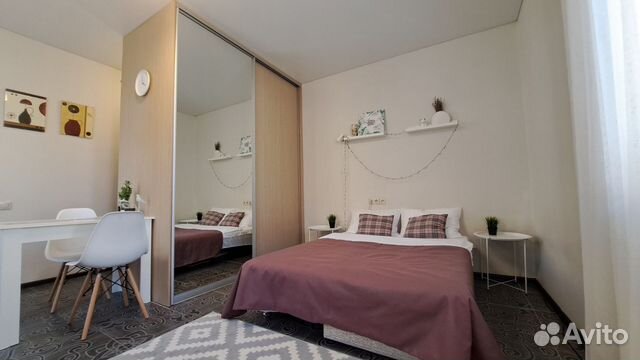 

Квартира-студия, 26 м², 2 кровати