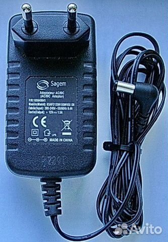 Адаптер (блок питания) для ресиверов триколор и др