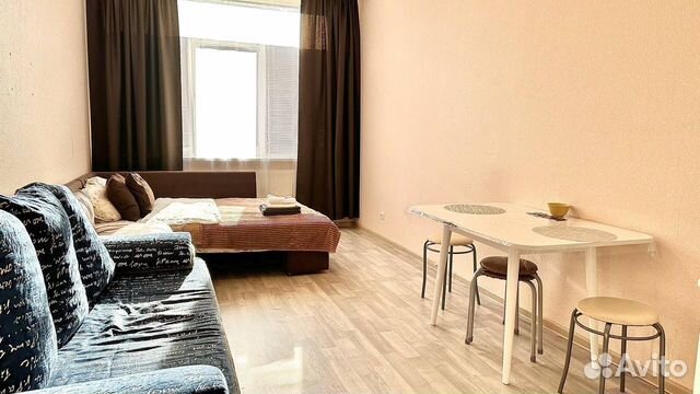 

Квартира-студия, 28 м², 2 кровати