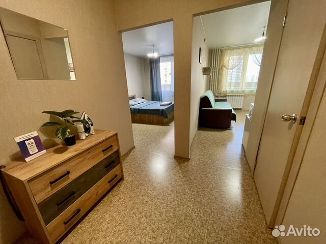 

1-к. квартира, 45 м², 2 кровати