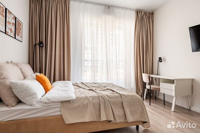 

Квартира-студия, 29 м², 1 кровать