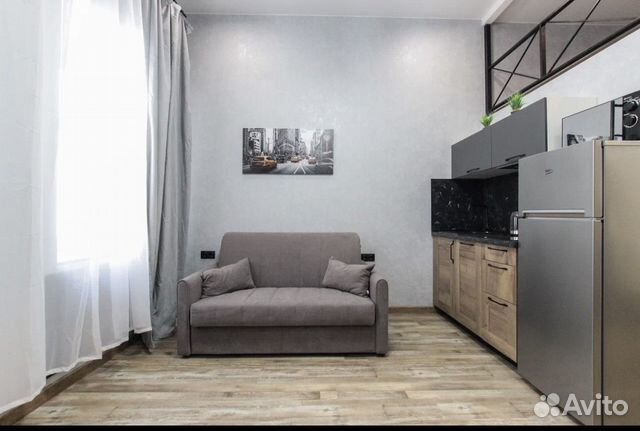 

Квартира-студия, 34 м², 2 кровати