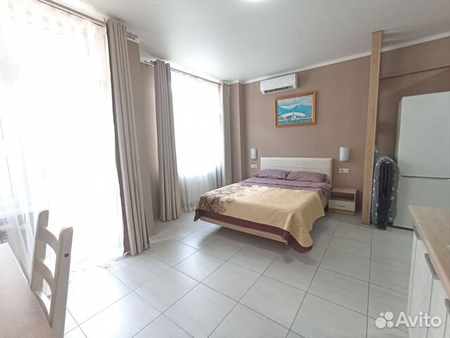 

Квартира-студия, 28 м², 1 кровать