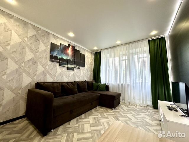 

2-к. квартира, 45 м², 2 кровати