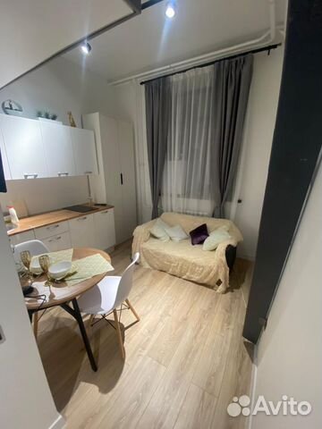 

Квартира-студия, 17 м², 3 кровати