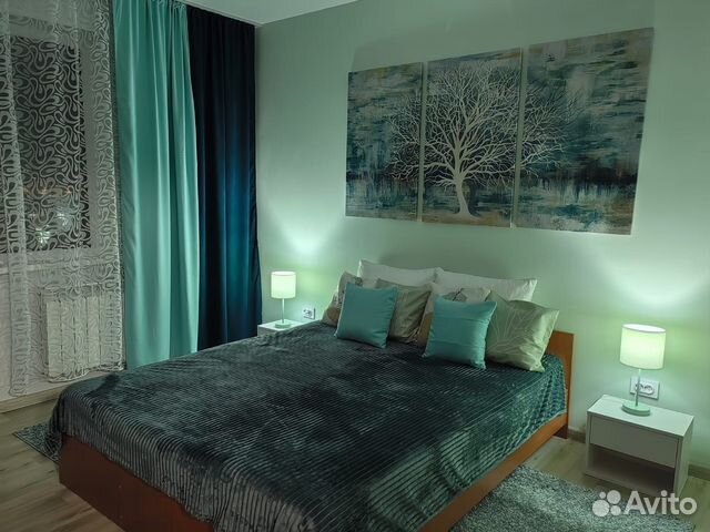 

1-к. квартира, 42 м², 2 кровати