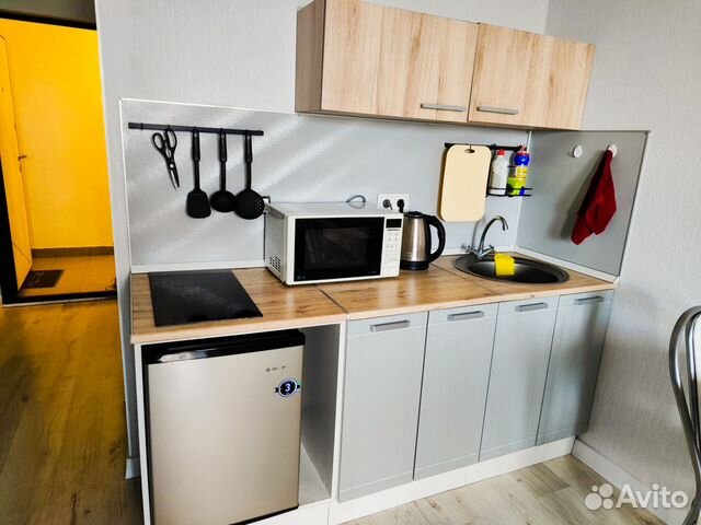 

Квартира-студия, 30 м², 1 кровать