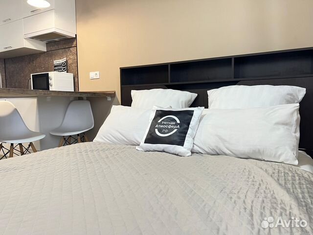 

Квартира-студия, 28 м², 2 кровати