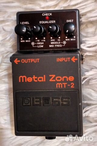Педаль гитарная Boss Metal Zone MT-2