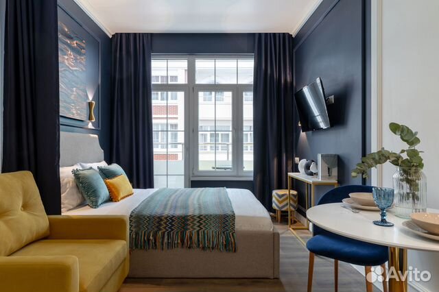 

Квартира-студия, 21 м², 2 кровати