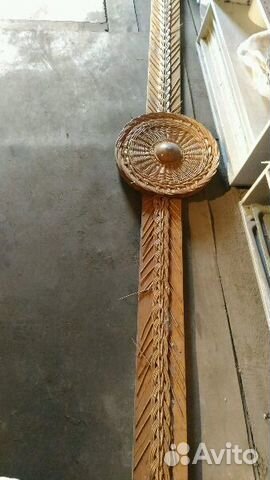 Декоративное украшение из лозы