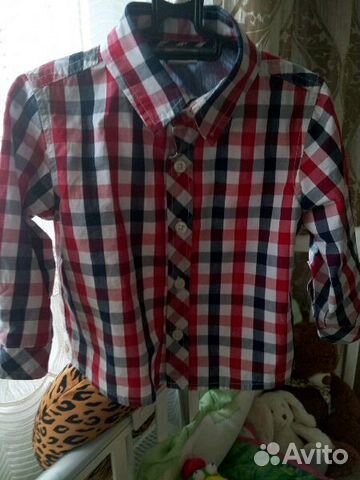 Рубашка для мальчика 9-12мес