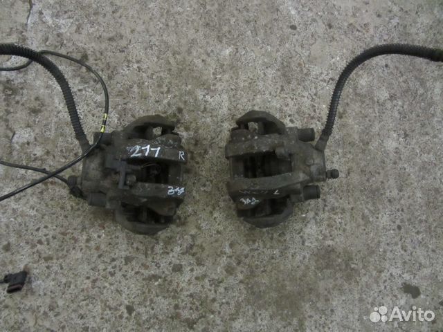 Суппорт задний Mercedes W211 2002-2006г M112 3.2