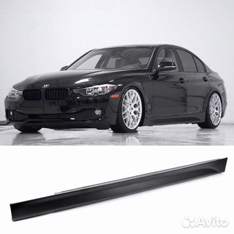 Боковые пороги M пакет для BMW F30 3-серия