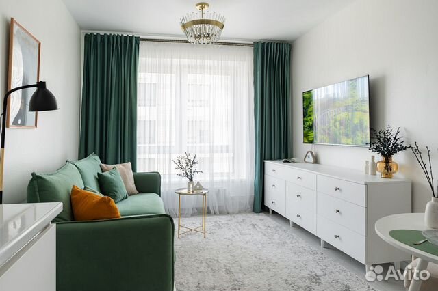 

2-к. квартира, 47 м², 2 кровати