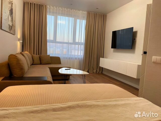 

1-к. квартира, 38 м², 2 кровати