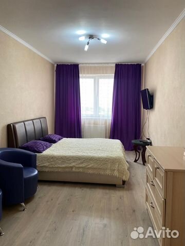 

1-к. квартира, 45 м², 2 кровати