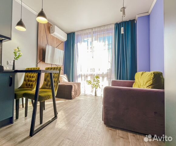 

Квартира-студия, 17 м², 2 кровати