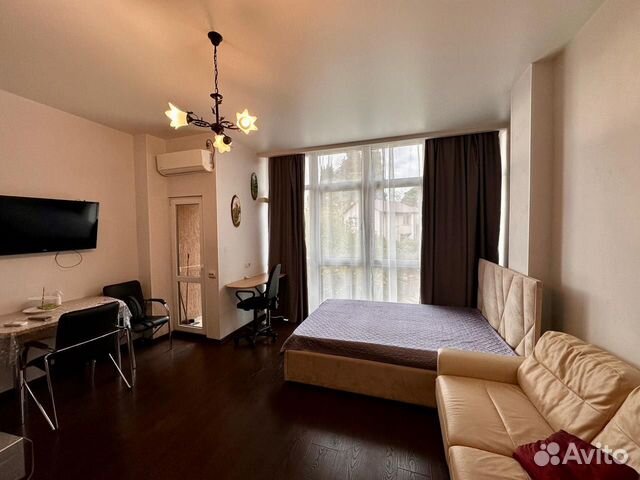 

Квартира-студия, 30 м², 1 кровать