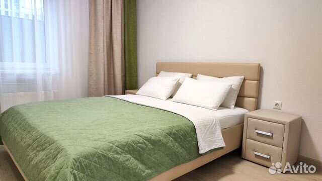 

1-к. квартира, 45 м², 2 кровати