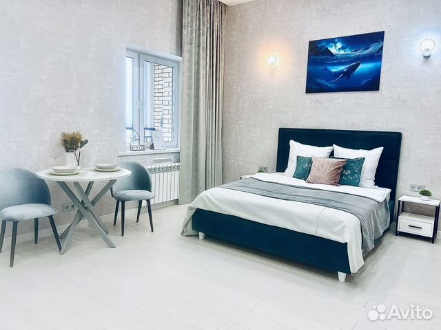 

Квартира-студия, 40 м², 2 кровати